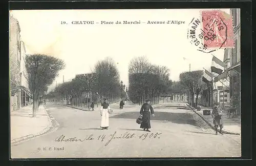 AK Chatou, Place du Marché, Avenue d`Aligre