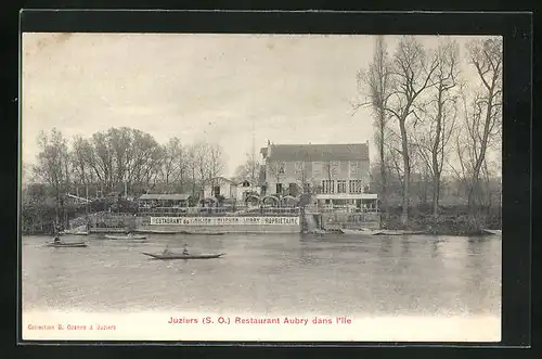AK Juziers, Restaurant Aubry dans l`Ile