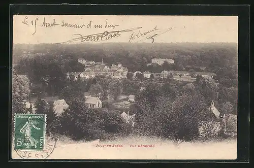 AK Jouy-en-Josas, Vue Générale, Ortsansicht aus der Vogelschau