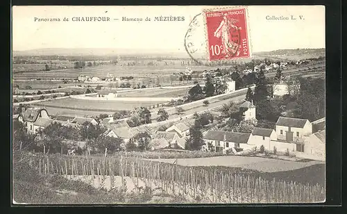 AK Chauffour, Hameau de Mézières, Totalansicht