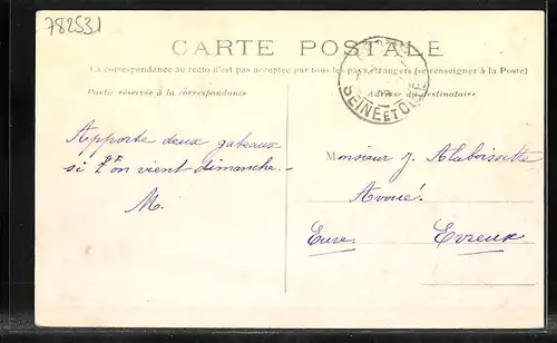 AK Chauffour, Hameau de Mézières, Totalansicht