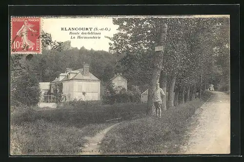 AK Elancourt, Route des Gâtines - La Hermanderie