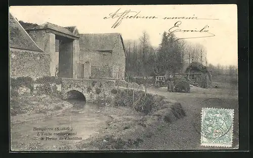 AK Dampierre, L`Yvette contournant la Ferme de Chatillon