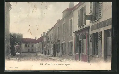 AK Ablis, Rue de l`Eglise