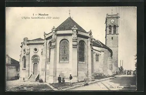 AK Meulan, L`Eglise Saint-Nicolas