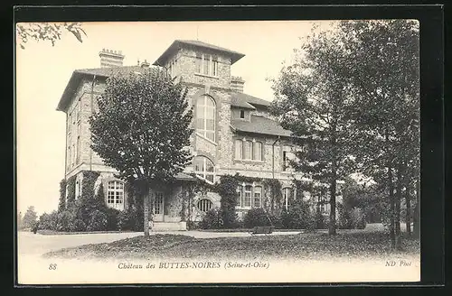 AK Buttes-Noires, Vue sur le Chateau