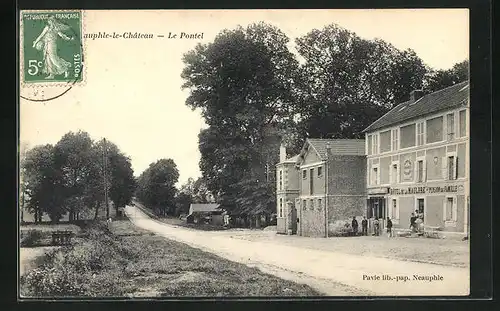 AK Neauphle-le-Chateau, Le Pontel, Hotel de la mauldre