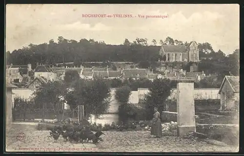 AK Rochefort-en-Yvelines, Vue Panoramique