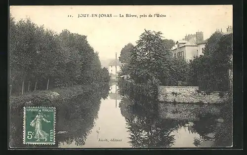 AK Jouy-en-Josas, La Bievre, pres de l`Usine