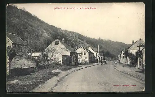 AK Jeufosse, Vue en Grande Route