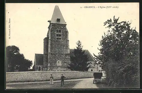 AK Orgerus, L`Eglise, Kirche