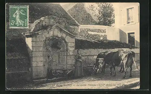 AK Hanneucourt, La vieille Fontaine, Quelle