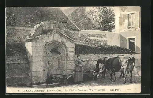 AK Hanneucourt, La Vieille Fontaine, Quelle