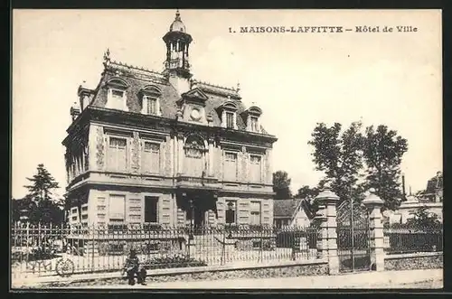 AK Maisons-Laffitte, Hôtel de Ville, Rathaus