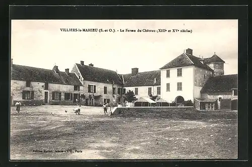 AK Villiers-le-Mahieu, La Ferme du Chateau