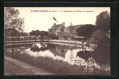 AK St-Rémy-l`Honoré, La Rotisserie du Moulin de Bicherel