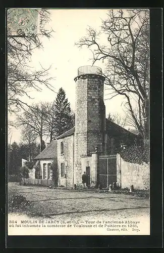 AK Jarcy, Moulin de Jarcy, Tour de l`ancienne Abbaye