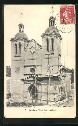 AK Medan, L`Eglise, un restauration