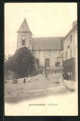 AK Montesson, Vue sur l`Eglise