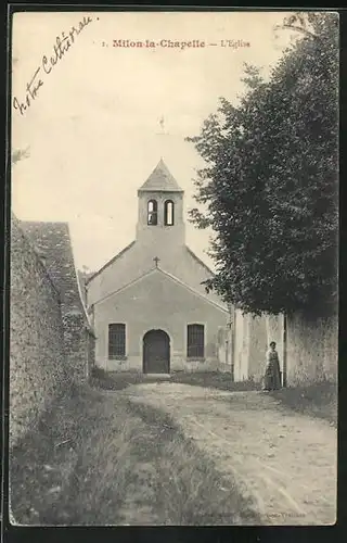 AK Milon-la-Chapelle, L`Eglise, Ansicht der Kirche