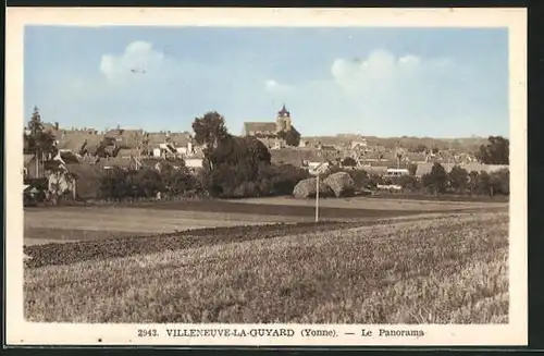 AK Villeneuve-la-Guyard, Le Panorama