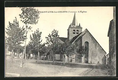 AK Saint-Cyr-les-Colons, L`Église