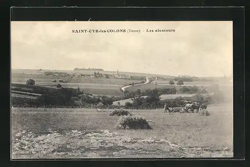 AK Saint-Cyr-les-Colons, Les alentours