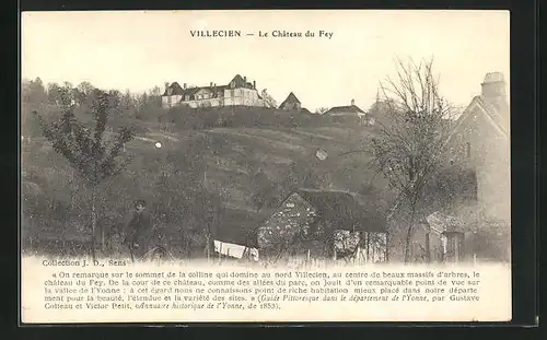 AK Villecien, le Chateau du Fey