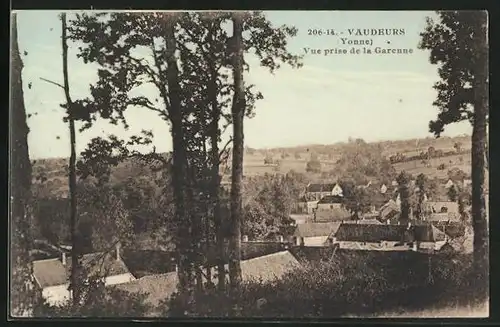 AK Vaudeurs, Vue prise de la Garenne