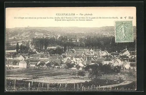 AK Villevallier, Vue générale