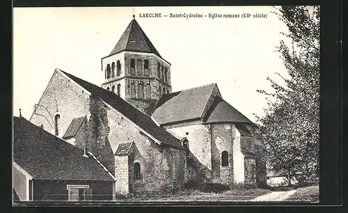 AK Saint-Cydroine, l'Eglise romane