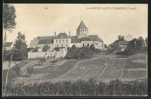AK La-Roche-Saint-Cydroine, Vue générale