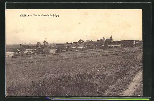 AK Neuilly, Vue du Chemin de Joigny