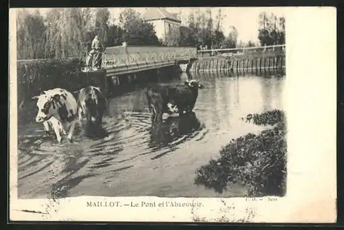 AK Maillot, Le Pont et l`Abreuvoir
