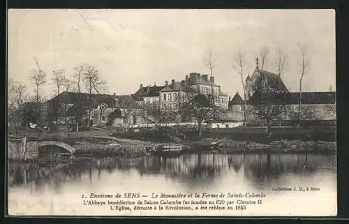 AK Sainte-Colombe, le Monastére et la Ferme