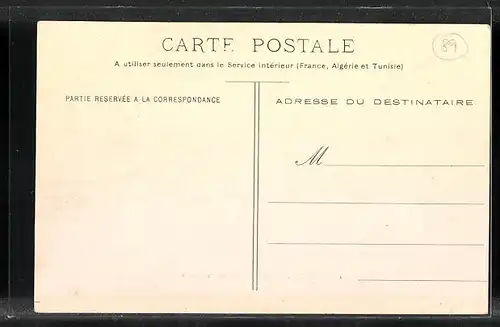 AK Guillon, Vue du Pont sur le Serein