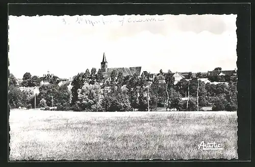 AK Saint-Martin-sur-Ouanne, Vue générale