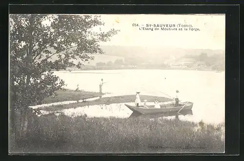 AK Saint-Sauveur, l'Etang de Moutiers et la Forge