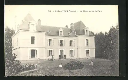 AK Saint-Sauveur, le Chateau de la Folie