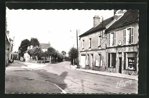 AK Villeneuve-la-Guyard, Avenue de la Gare