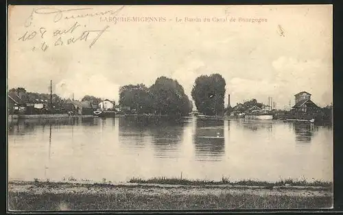 AK Laroche-Migennes, Le Bassin du Canal de Bourgogne