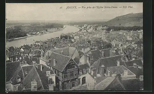 AK Joigny, Vue prise de l`Eglise Notre-Dame