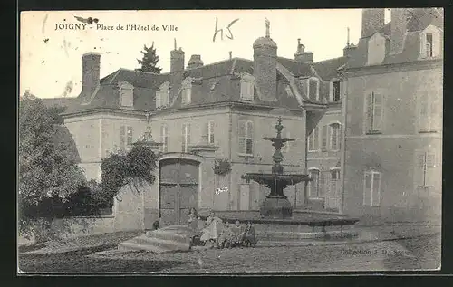 AK Joigny, Place de l`Hôtel de Ville