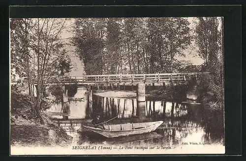 AK Seignelay, Le Pont rustique sur le Serein