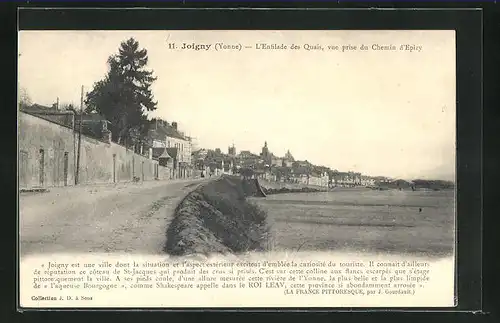 AK Joigny, L`Enfilade des Quais