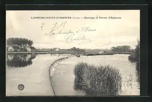 AK Laroche-Saint-Cydroine, Barrage et Ferme d`Epineau