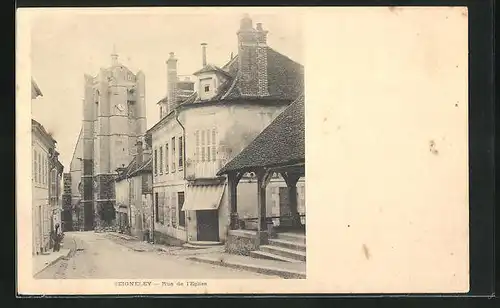 AK Seignelay, Rue de l`Eglise, Strassenpartie