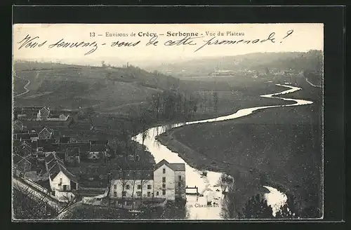 AK Serbonne, Vue du Plateau