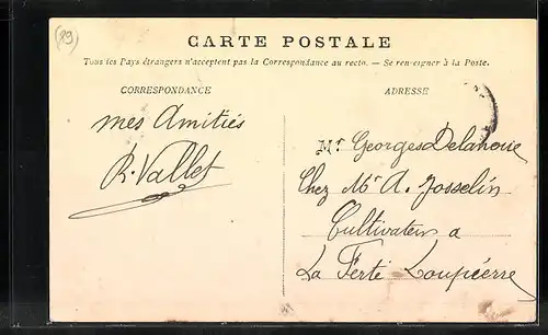 AK Vergigny, La place