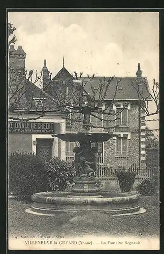 AK Villeneuve-la-Guyard, La Fontaine Regnault